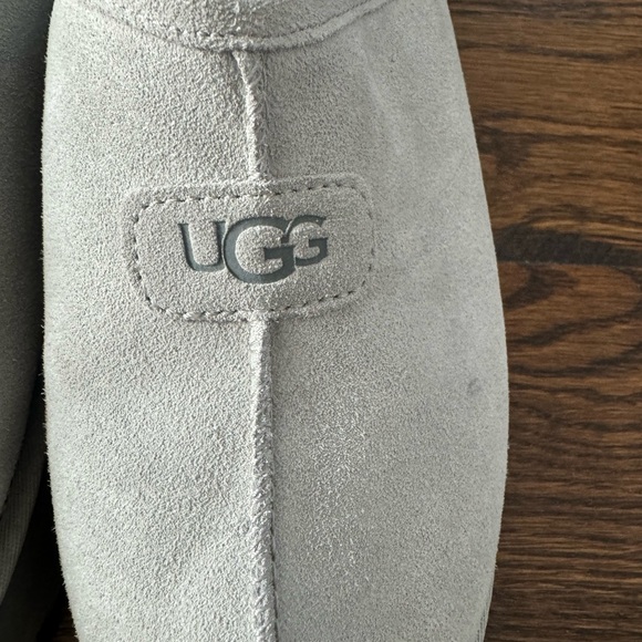 UGG Gray Mule-Style Slippers - Picture 4 of 7